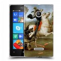 Дизайнерский пластиковый чехол для Microsoft Lumia 435