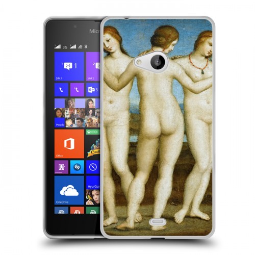 Дизайнерский пластиковый чехол для Microsoft Lumia 540