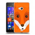 Дизайнерский пластиковый чехол для Microsoft Lumia 540 Эмоциональные морды