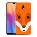 Дизайнерский силиконовый с усиленными углами чехол для Xiaomi RedMi 8A Эмоциональные морды