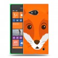 Дизайнерский пластиковый чехол для Nokia Lumia 730/735 Эмоциональные морды