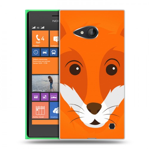 Дизайнерский пластиковый чехол для Nokia Lumia 730/735 Эмоциональные морды