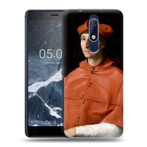 Дизайнерский пластиковый чехол для Nokia 5.1