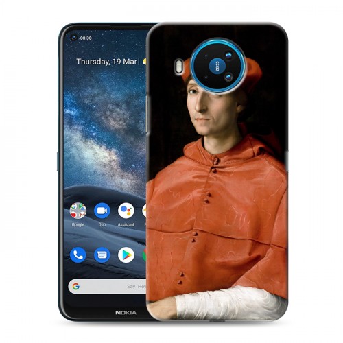 Дизайнерский силиконовый чехол для Nokia 8.3