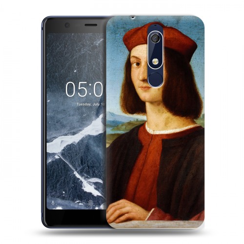 Дизайнерский пластиковый чехол для Nokia 5.1