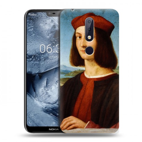 Дизайнерский силиконовый чехол для Nokia 6.1 Plus