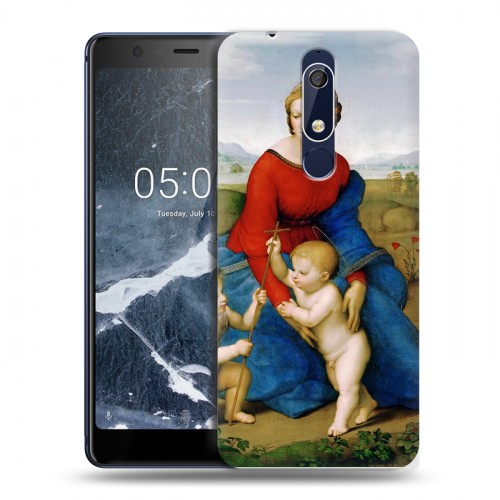 Дизайнерский пластиковый чехол для Nokia 5.1