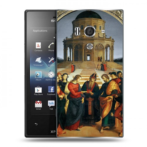 Дизайнерский пластиковый чехол для Sony Xperia acro S