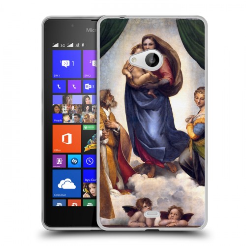 Дизайнерский пластиковый чехол для Microsoft Lumia 540