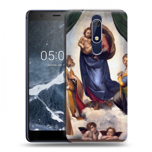 Дизайнерский пластиковый чехол для Nokia 5.1