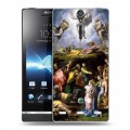 Дизайнерский пластиковый чехол для Sony Xperia S