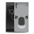 Дизайнерский пластиковый чехол для Sony Xperia XZs Эмоциональные морды