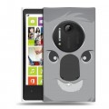 Дизайнерский пластиковый чехол для Nokia Lumia 1020 Эмоциональные морды