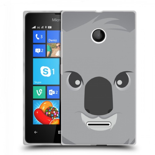 Дизайнерский пластиковый чехол для Microsoft Lumia 435 Эмоциональные морды