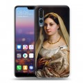 Дизайнерский силиконовый с усиленными углами чехол для Huawei P20 Pro