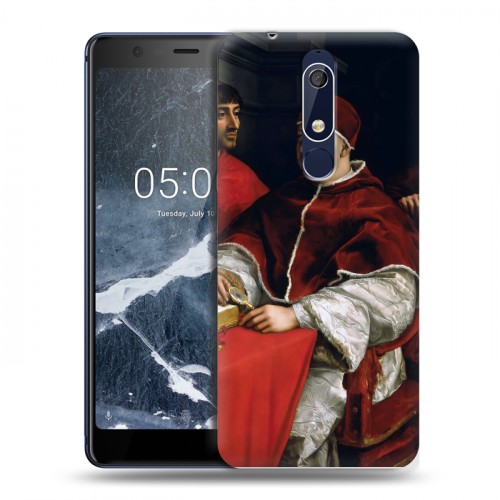 Дизайнерский пластиковый чехол для Nokia 5.1