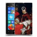 Дизайнерский пластиковый чехол для Microsoft Lumia 435