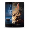 Дизайнерский пластиковый чехол для Nokia 8