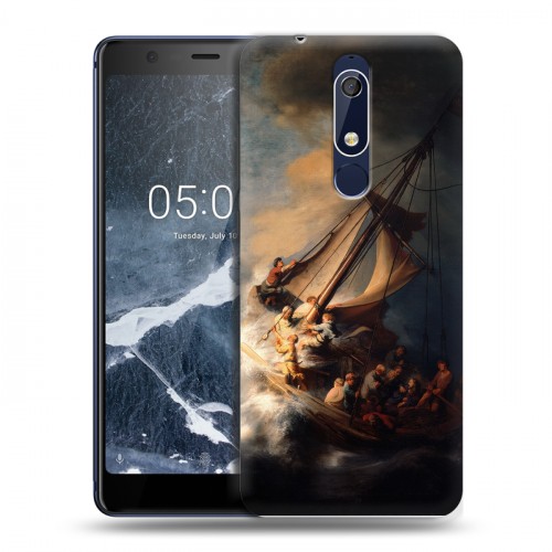 Дизайнерский пластиковый чехол для Nokia 5.1