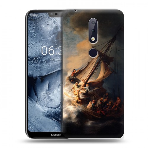 Дизайнерский силиконовый чехол для Nokia 6.1 Plus