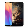 Дизайнерский силиконовый с усиленными углами чехол для Xiaomi RedMi 8A