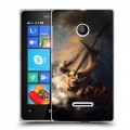 Дизайнерский пластиковый чехол для Microsoft Lumia 435