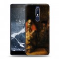 Дизайнерский пластиковый чехол для Nokia 5.1