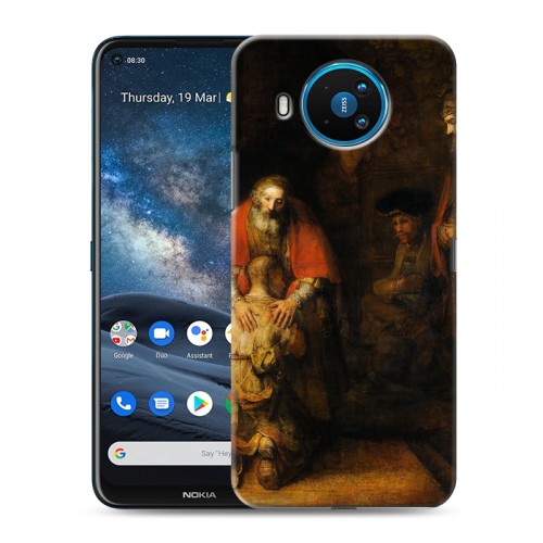 Дизайнерский силиконовый чехол для Nokia 8.3