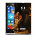 Дизайнерский пластиковый чехол для Microsoft Lumia 435