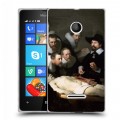 Дизайнерский пластиковый чехол для Microsoft Lumia 435