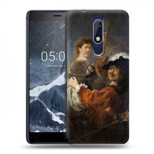 Дизайнерский пластиковый чехол для Nokia 5.1