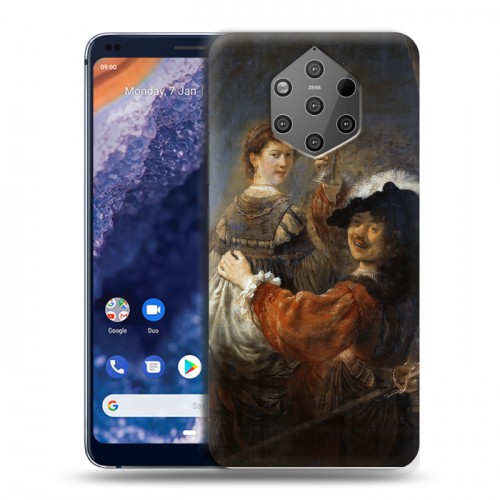 Дизайнерский силиконовый чехол для Nokia 9 PureView