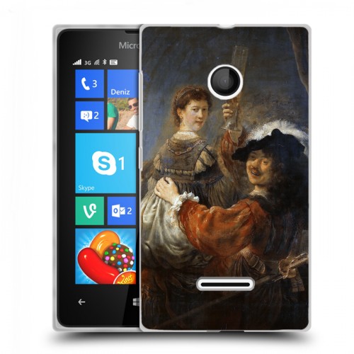 Дизайнерский пластиковый чехол для Microsoft Lumia 435