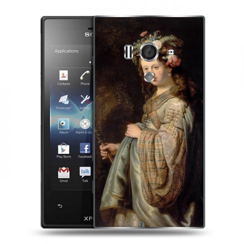 Дизайнерский пластиковый чехол для Sony Xperia acro S