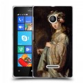 Дизайнерский пластиковый чехол для Microsoft Lumia 435