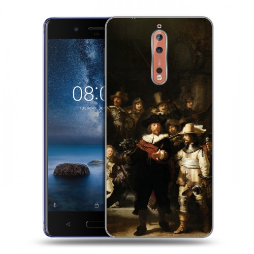 Дизайнерский пластиковый чехол для Nokia 8