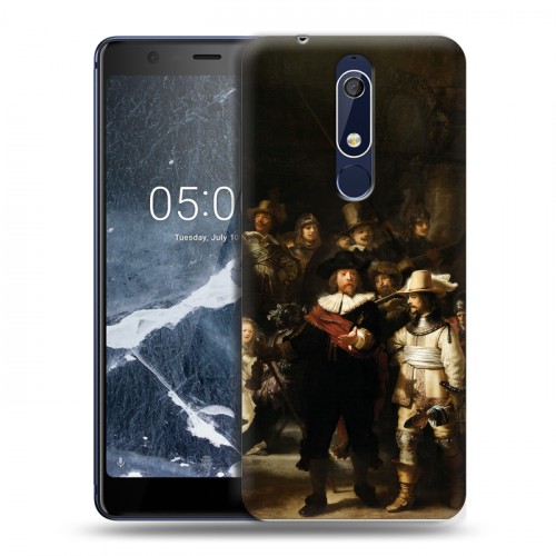 Дизайнерский пластиковый чехол для Nokia 5.1