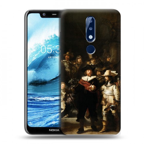 Дизайнерский пластиковый чехол для Nokia 5.1 Plus