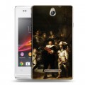 Дизайнерский пластиковый чехол для Sony Xperia E