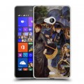 Дизайнерский пластиковый чехол для Microsoft Lumia 540