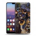 Дизайнерский силиконовый с усиленными углами чехол для Huawei P20 Pro