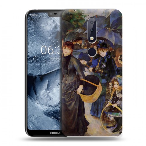 Дизайнерский силиконовый чехол для Nokia 6.1 Plus