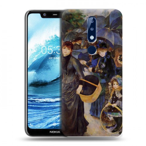 Дизайнерский силиконовый чехол для Nokia 5.1 Plus