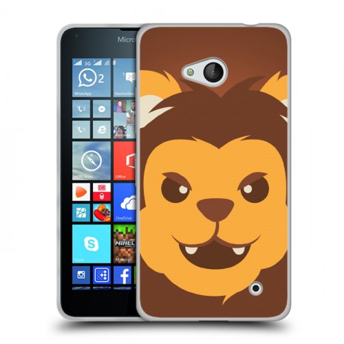 Дизайнерский пластиковый чехол для Microsoft Lumia 640 Эмоциональные морды