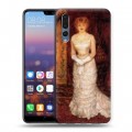 Дизайнерский силиконовый с усиленными углами чехол для Huawei P20 Pro