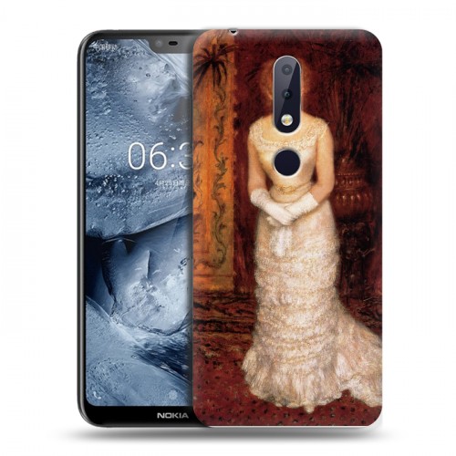 Дизайнерский силиконовый чехол для Nokia 6.1 Plus