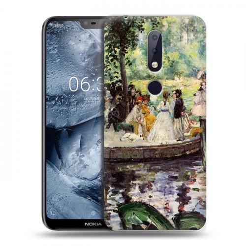 Дизайнерский силиконовый чехол для Nokia 6.1 Plus