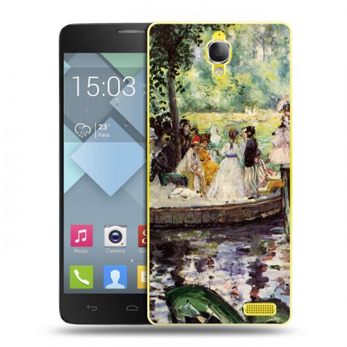 Дизайнерский пластиковый чехол для Alcatel One Touch Idol X