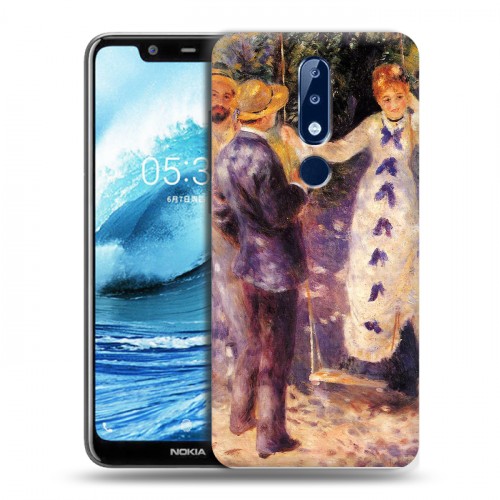 Дизайнерский силиконовый чехол для Nokia 5.1 Plus