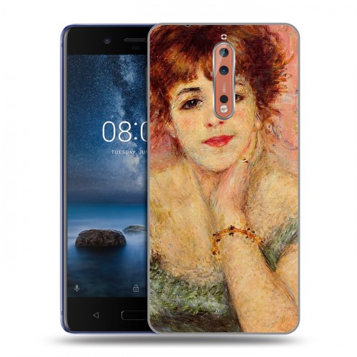 Дизайнерский пластиковый чехол для Nokia 8